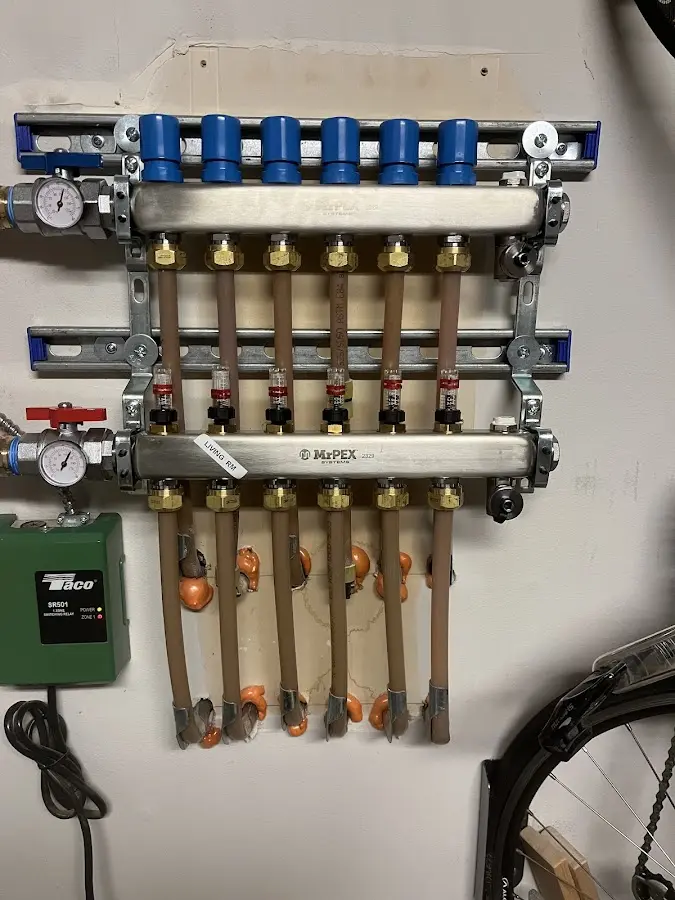 Plumber performing Leak Detection at a residential property in Townsend